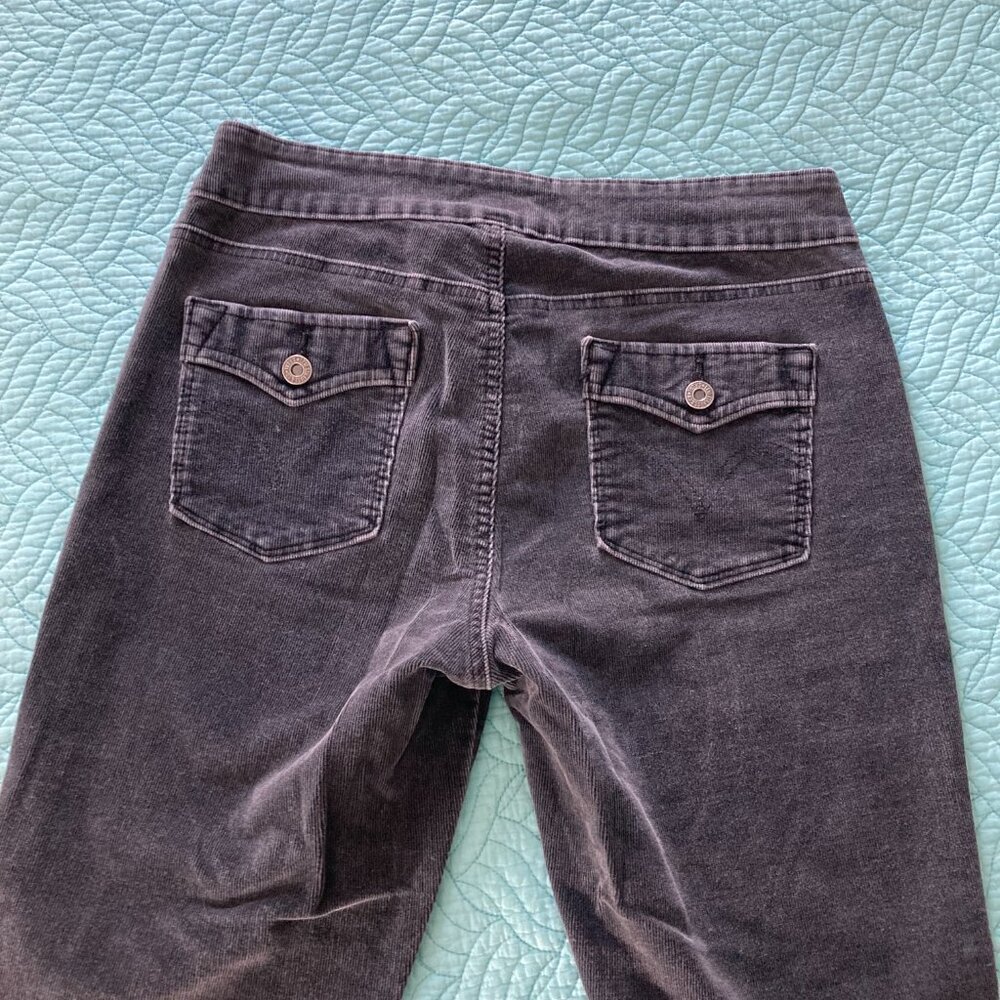Levi's 526 Slender Boot Corduroy Jeans - Gray Size 10 EUC - Picture 4 of 7